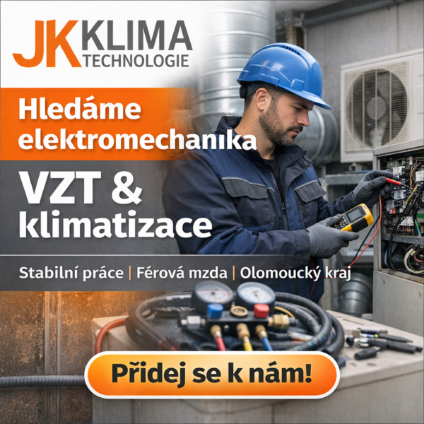 Elektromechanik VZT/Klimatizace (30.000-60.000)