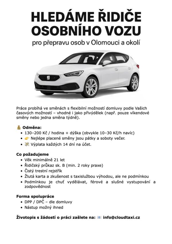 Řidič osobního vozu sk. B